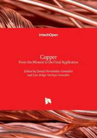 Copper : From the Mineral to the Final Application