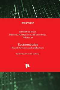 Econometrics : Recent Advances and Applications (Business, Management and Economics)