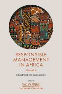 Responsible Management in Africa, Volume 2 : Ethical Work and Sustainability