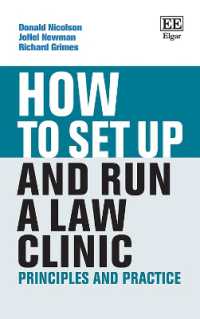 How to Set up and Run a Law Clinic : Principles and Practice (How to Guides)