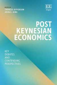 Post Keynesian Economics : Key Debates and Contending Perspectives (Key Debates and Contending Perspectives series)