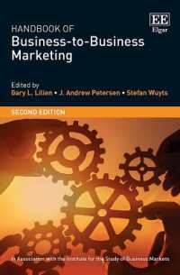 企業間マーケティング・ハンドブック（第２版）<br>Handbook of Business-to-Business Marketing (Research Handbooks in Business and Management series) （2ND）