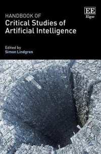 人工知能の批判的研究ハンドブック<br>Handbook of Critical Studies of Artificial Intelligence