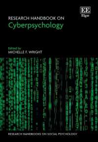 Research Handbook on Cyberpsychology (Research Handbooks on Social Psychology series)