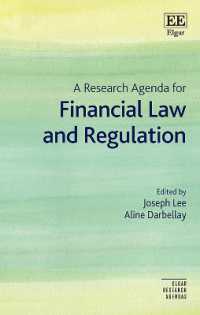 金融法・金融規制の研究課題<br>A Research Agenda for Financial Law and Regulation (Elgar Research Agendas)