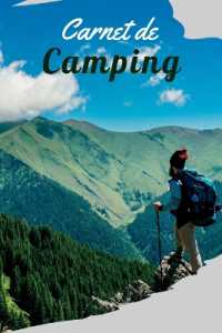 Carnet de Bord de Camping-Car : Planificateur de voyage en voiture Livre de voyage en caravane pour camping-car et camping-car, livre souvenir de camping d'été