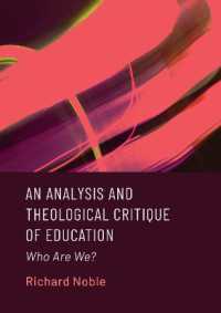 An Analysis and Theological Critique of Education : Who are We?