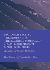 Factors Affecting the Adoption of the Balanced Scorecard by Small and Medium Sized Enterprises : A Developing Country Perspective
