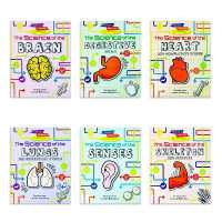 Flowchart Explorers Human Body STEM 6 Science Books Set : (Brain, Digestive, Heart, Lungs, Senses, Skeleton)