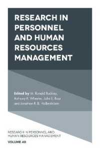 Research in Personnel and Human Resources Management (Research in Personnel and Human Resources Management)