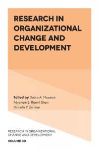 Research in Organizational Change and Development (Research in Organizational Change and Development)