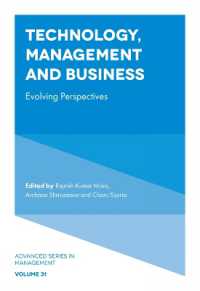 Technology, Management and Business : Evolving Perspectives (Advanced Series in Management)