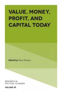 Value, Money, Profit, and Capital Today (Research in Political Economy)