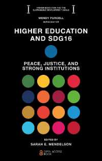 Higher Education and SDG16 : Peace, Justice, and Strong Institutions (Higher Education and the Sustainable Development Goals)