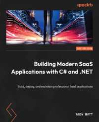 Building Modern SaaS Applications with C# and .NET : Build, deploy, and maintain professional SaaS applications