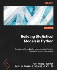 Building Statistical Models in Python : Develop useful models for regression, classification, time series, and survival analysis