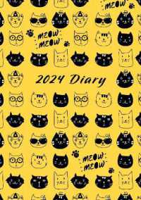 Two-in-one Cat themed A5 Diary 2024 and notebook （Spiral）