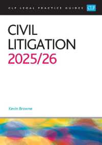Civil Litigation 2025/26 : Legal Practice Course Guides (LPC)