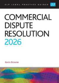 Commercial Dispute Resolution 2026 : Legal Practice Course Guides (LPC)