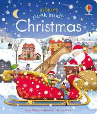 Peek inside Christmas : A Christmas Holiday Book for Kids (Peek inside) （Board Book）