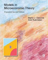 Models in Microeconomic Theory : 'She' Edition （2ND）