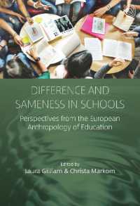 Difference and Sameness in Schools : Perspectives from the European Anthropology of Education (Easa Series)