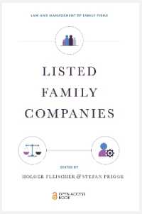 Listed Family Companies (Law and Management of Family Firms)