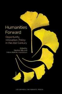 Humanities Forward : Opportunity, Innovation, Policy in the 21st Century