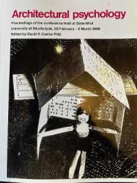 Architectural Psychology : Proceedings of the 1969 Dalandhui Conference