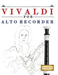 Vivaldi for Alto Recorder : 10 Easy Themes for Alto Recorder Beginner Book