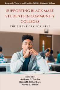 Supporting Black Male Students in Community Colleges : The Silent Cry for Help (Research, Theory, and Practice within Academic Affairs)