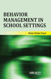 Behavior Management in School Settings （Library Binding）