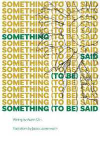 Something (To Be) Said