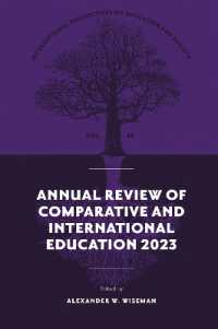 Annual Review of Comparative and International Education 2023 (International Perspectives on Education and Society)