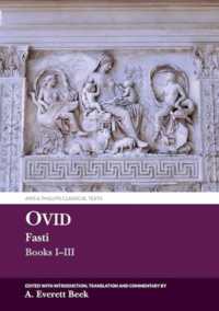 Ovid Fasti: Books I-III (Aris & Phillips Classical Texts)