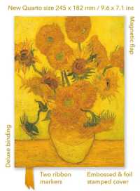 Vincent van Gogh: Sunflowers (Foiled Quarto Journal) (Flame Tree Quarto Notebook)