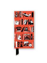 Moomin Bookshelves (Foiled Slimline Journal) (Flame Tree Slimline Journals)