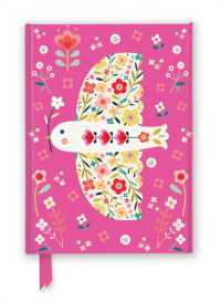 Bee Brown: Pink Floral Dove (Foiled Journal) (Flame Tree Notebooks)