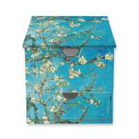 Vincent van Gogh: Almond Blossom Flame Tree Memo Box with Drawer (Flame Tree Memo Boxes)