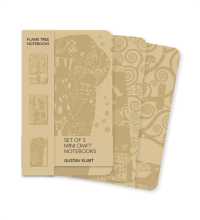 Gustav Klimt Set of 3 Mini Craft Notebooks (Mini Craft Notebook Collections)