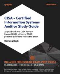 CISA - Certified Information Systems Auditor Study Guide : Aligned with the CISA Review Manual 2024 with over 1000 practice questions to ace the exam （3RD）