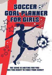 Soccer Goal Planner for Girls - White & Red edition