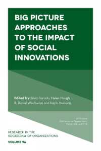 Big Picture Approaches to the Impact of Social Innovations (Research in the Sociology of Organizations)