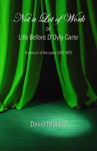 Not a Lot of Work or Life before D'Oyly Carte
