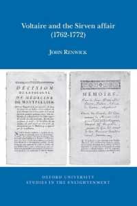 Voltaire and the Sirven affair (1762-1772) (Oxford University Studies in the Enlightenment)