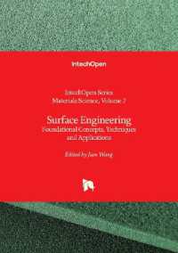 Surface Engineering : Foundational Concepts, Techniques and Applications (Materials Science)