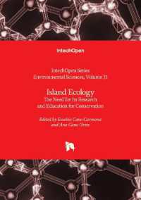 Island Ecology : The Need for Its Research and Education for Conservation (Environmental Sciences)