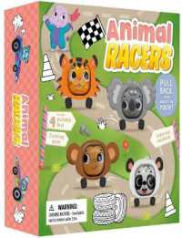 Animal Racers : Includes 4 Pullback Toys & a Coloring Book