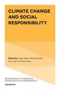 Climate Change and Social Responsibility (Developments in Corporate Governance and Responsibility)