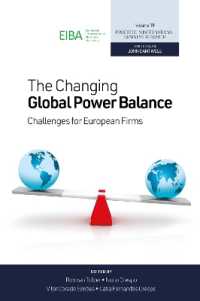 The Changing Global Power Balance : Challenges for European Firms (Progress in International Business Research)